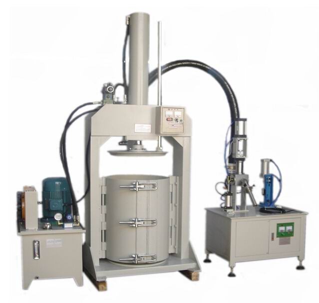 Manual Cartridge Filling Machine with Pneumatic Volumetric Dosing Cylinder