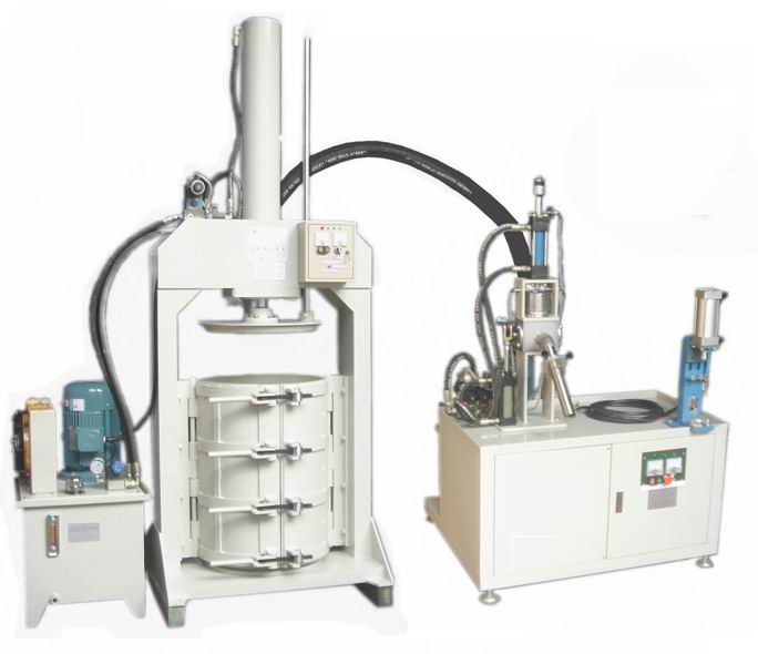 Manual Cartridge Filling with Hydraulic Volumetric Dosing Cylinder