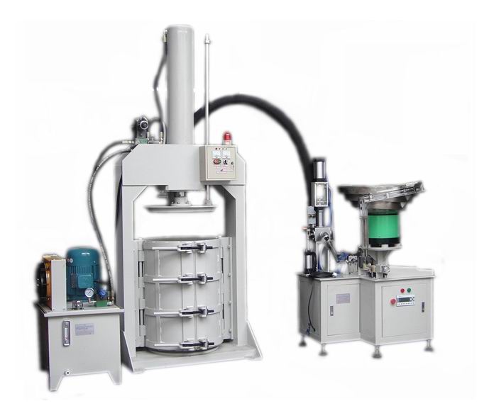 Semi-automatic Cartridge Filling Machine with Pneumatic Volumetric Dosing Cylinder