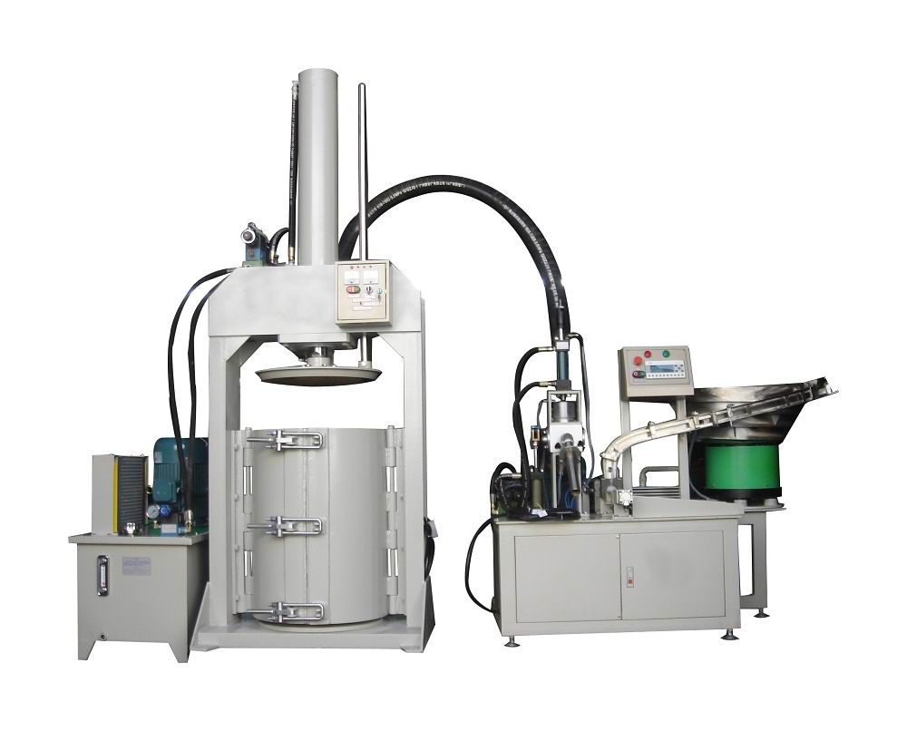 Semi-automatic Cartridge Filling Machine with Hydraulic Volumetric Dosing Cylinder